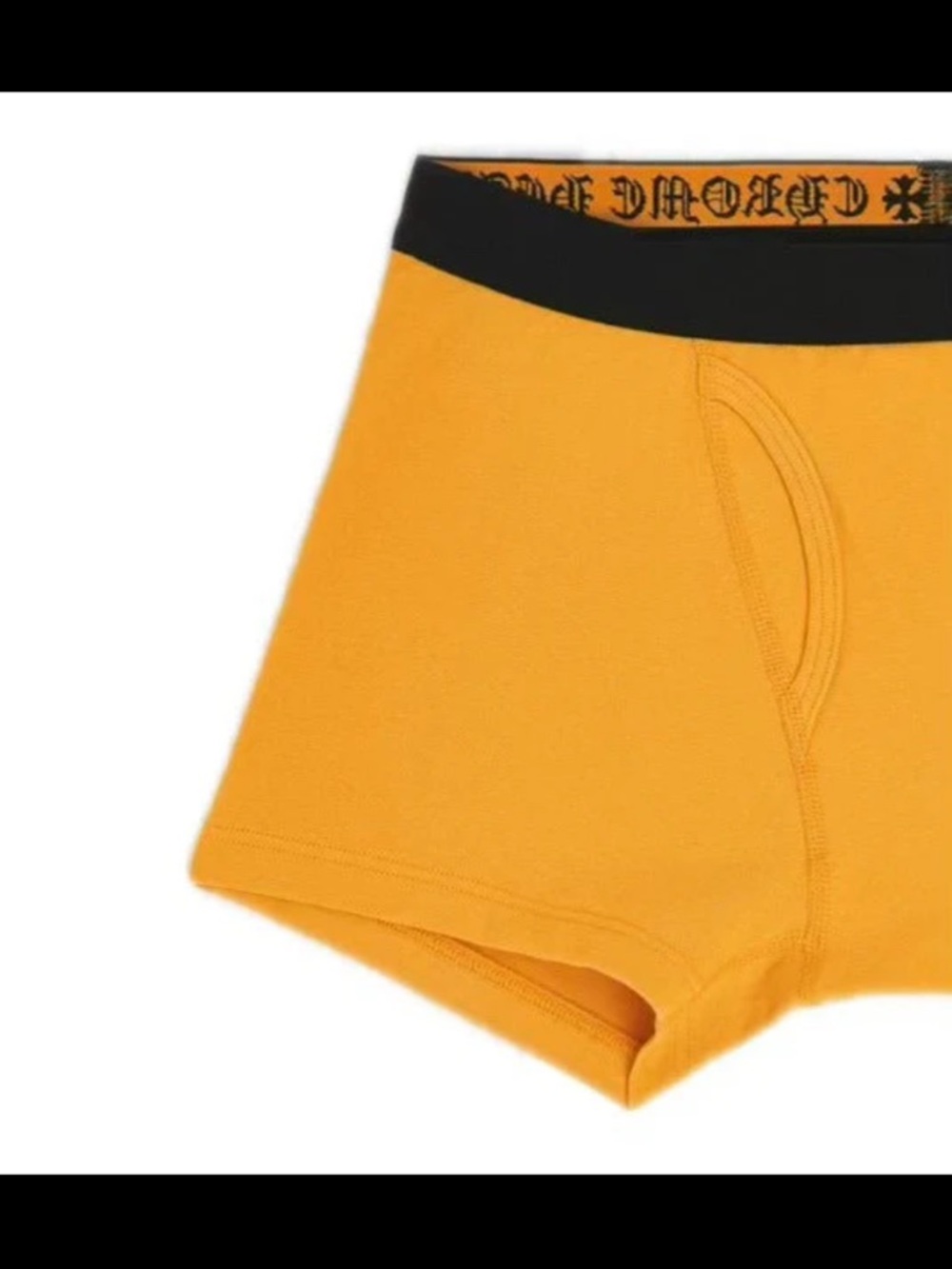 Chrome Hearts Yellow & Black Boxer Briefs